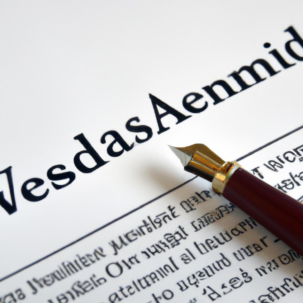 Understanding the Legal Requirements‍ for Amending a​ Will